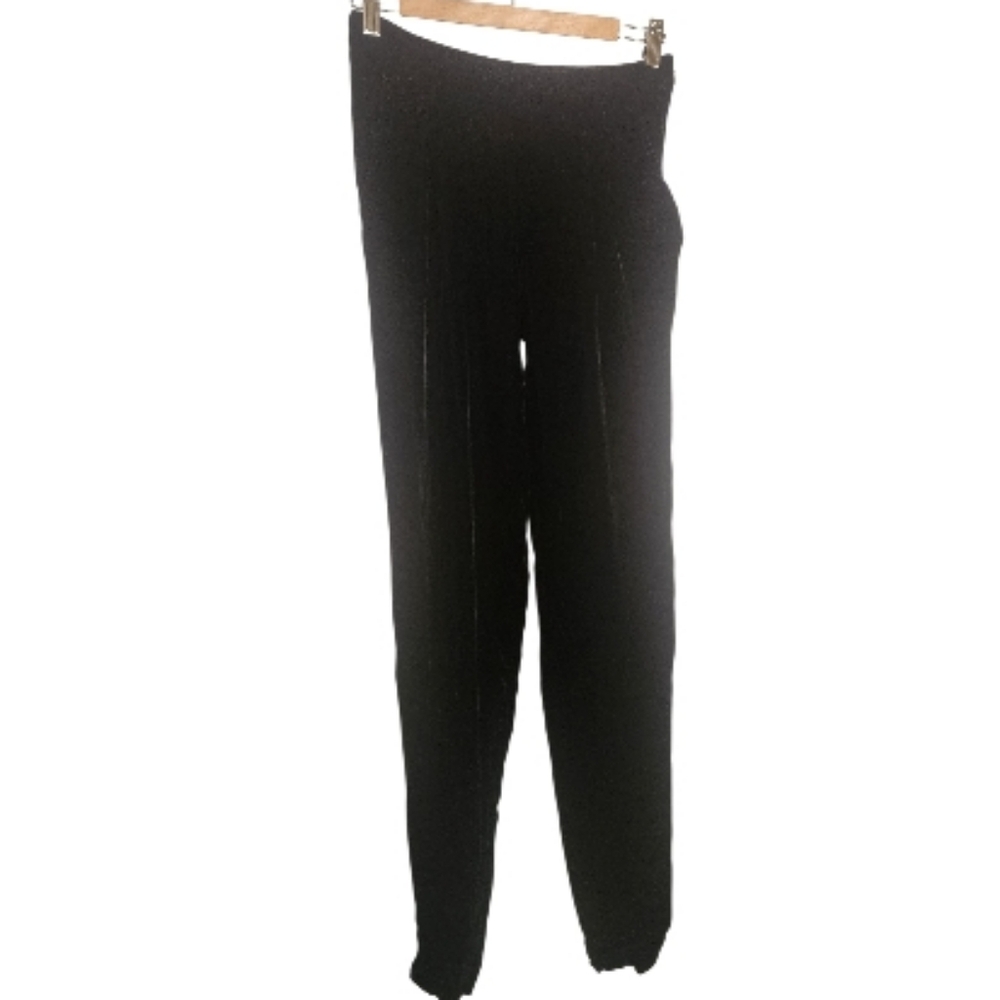 Winter Kate Black Velvet‎ Pants Witchy And Cool Sz S